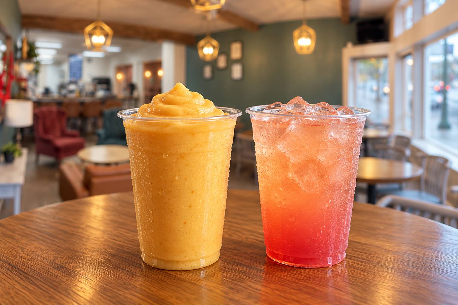 Cold drinks and smoothies